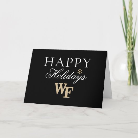 Wake Forest University | WF Karte (Vorderseite)