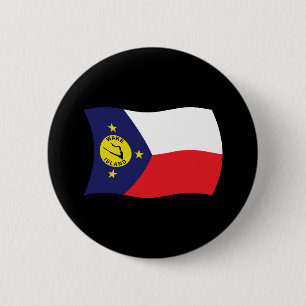 Wake Island Flaggenknopf Button