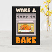 Wake Ke Design Erntedankfest Koch Karte (Gelbe Blume)