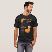 Wake Me When Its Halloween Cute Pumpkin Sleeping K T-Shirt (Vorne ganz)