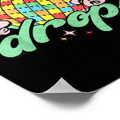 Wake Me When The Ball Drops Funny New Years Eve  Poster (Ecke)