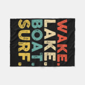 Wake Surfing Wake Surf Wake Surfing Seil Wake Surf Fleecedecke (Vorderseite (Horizontal))