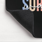 Wake-Surfing Wakesurf Wake-Surfer Surfing-Boot _2 Mousepad (Ecke)