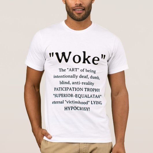 "WAKE" T-Shirt (Vorderseite)