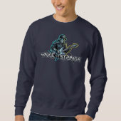 Wake The Strings Retro Future Art Sweatshirt (Vorderseite)