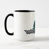 Wake The Strings Retro Future Art Tasse (Links)