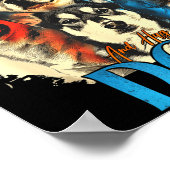 Wake Up And Hug A Dog, Funny Motivation Dog Quote, Poster (Ecke)