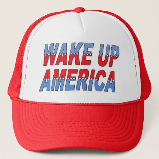 Wake up Cap Truckerkappe (Vorderseite)