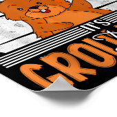 Wake Up Is Groundhog Day For Women Men Kids Poster (Ecke)