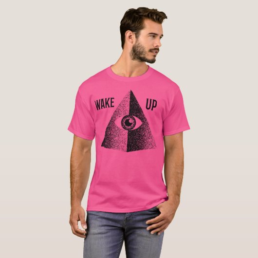 Wake up pyramid 1 T-Shirt (Vorne ganz)