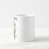 Wake Up Sheeple Lizard Rulers Parody Kaffeetasse (Mittel)