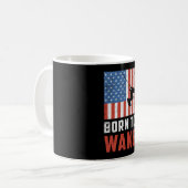 Wakeboard Born To Wake Wakeboarder Wakeboarding Kaffeetasse (Vorderseite Links)