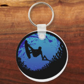 Wakeboard Bubble Burst Schlüsselanhänger (Vorderseite)