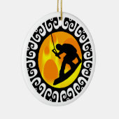 WAKEBOARD BÜHNE-SETZER KERAMIK ORNAMENT (Rechts)