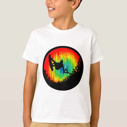 Wakeboard der Wakeboarder T-Shirt (Vorderseite)