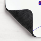 Wakeboard Fluss Mousepad (Ecke)