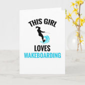 Wakeboard für Frauen | Wakeboarder Wakeboard Karte (Gelbe Blume)