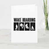 Wakeboard Geweckt Boarding Wakeboarder Karte (Vorderseite)