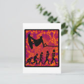 Wakeboard Morwn Progress Postkarte (Stehend Vorderseite)