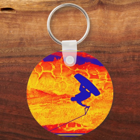 Wakeboard Mystic Schlüsselanhänger (Vorderseite)