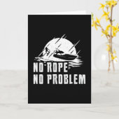 Wakeboard No Rope No Problem Geweckt Wakeboarding Karte (Gelbe Blume)