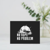 Wakeboard No Rope No Problem Geweckt Wakeboarding Postkarte (Stehend Vorderseite)