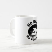 Wakeboard No Rope No Problem Wake Wakeboarder Kaffeetasse (Vorderseite Links)