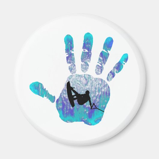 Wakeboard of BELIZE Magnet (Vorne)