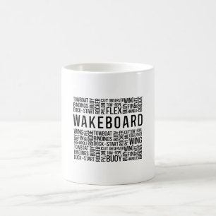 Wakeboard Quote Geweckt Wakeboarding Wakeboarder Kaffeetasse
