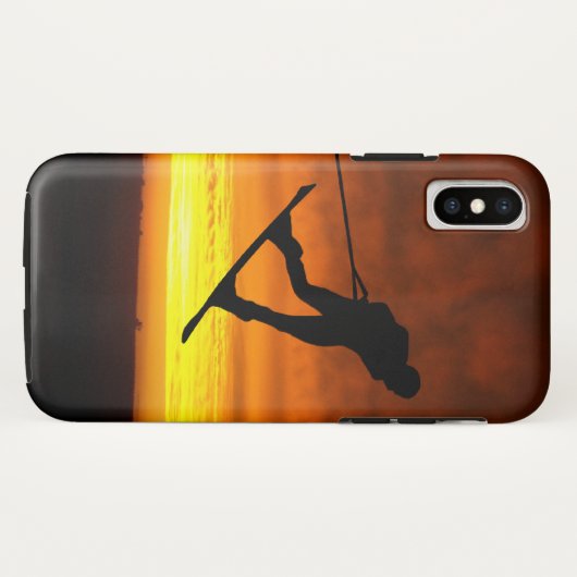 Wakeboard Sonnenuntergang iPhone X Fall Case-Mate iPhone Hülle (Rückseite (Horizontal))