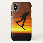 Wakeboard Sonnenuntergang iPhone X Fall Case-Mate iPhone Hülle (Rückseite)
