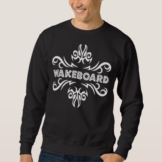 Wakeboard-Stammesdesign_1 Sweatshirt (Vorderseite)