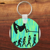 Wakeboard Styled Evolution Schlüsselanhänger (Vorderseite)