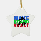 Wakeboard Süchtiger Keramikornament (Rechts)
