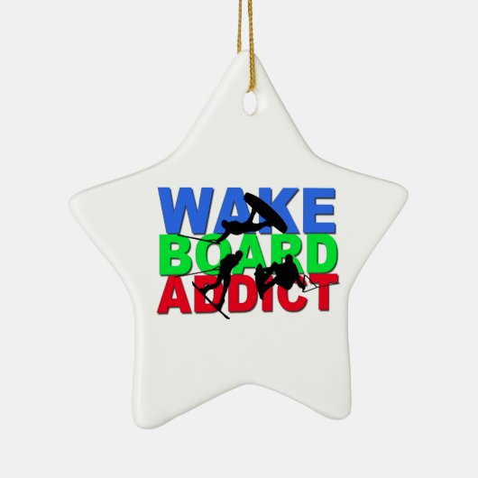 Wakeboard Süchtiger Keramikornament (Rechts)