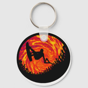 WAKEBOARD ÜBER ANVISIERT SCHLÜSSELANHÄNGER