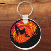 WAKEBOARD ÜBERSICHTLICH SCHLÜSSELANHÄNGER (Vorderseite)