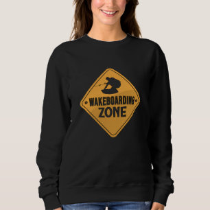 Wakeboard Wakeboard Zone Geweckt Wakeboarder Sweatshirt