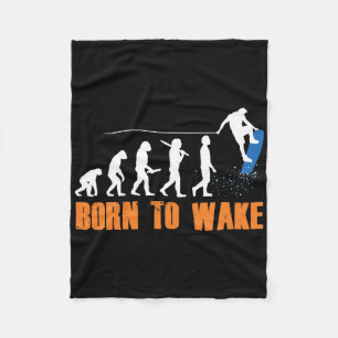 Wakeboard Wakeboarder Wakeboarding Freestyle Wake  Fleecedecke
