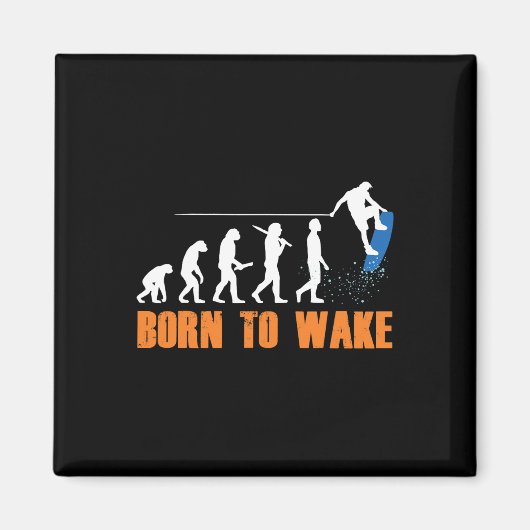 Wakeboard Wakeboarder Wakeboarding Freestyle Wake Magnet (Vorne)