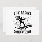 Wakeboard | Waterski Wakeboard Sea Geschenke Postkarte (Vorne/Hinten)