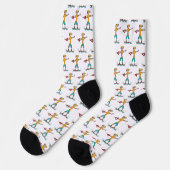 Wakeboarden Socken (Linkes Detail)