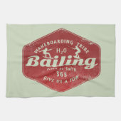 Wakeboarder Geschirrtuch (Horizontal)