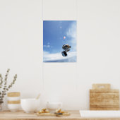 Wakeboarder Jumping Poster (Küche)