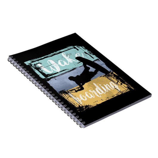 Wakeboarder Notizblock (Rechte Seite)