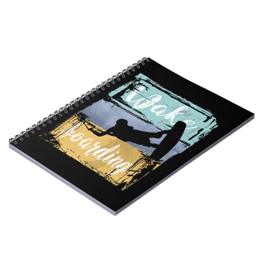 Wakeboarder Notizblock (Linke Seite)
