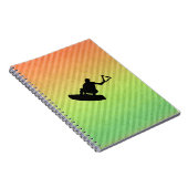 Wakeboarder Notizblock (Rechte Seite)