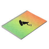 Wakeboarder Notizblock (Linke Seite)