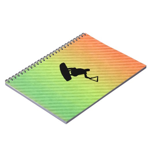 Wakeboarder Notizblock (Linke Seite)