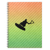 Wakeboarder Notizblock (Vorderseite)